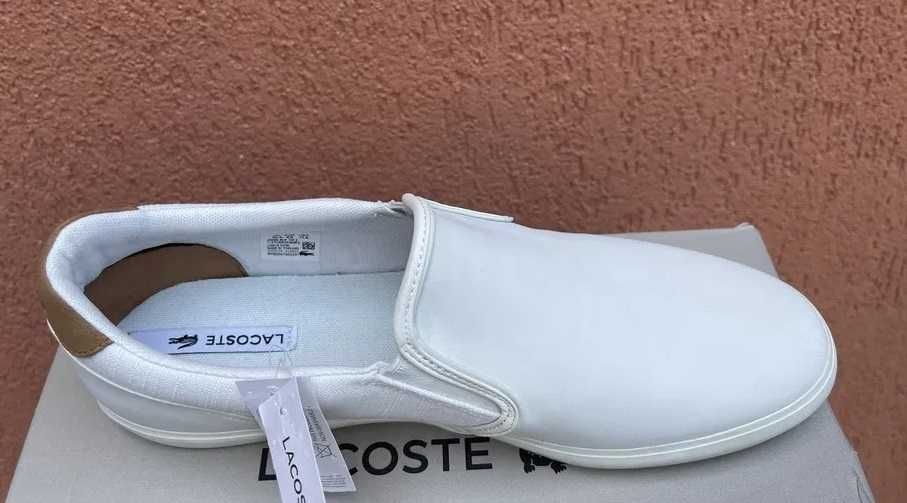 Lacoste originali noi piele pantofi sport tenisi  29cm.