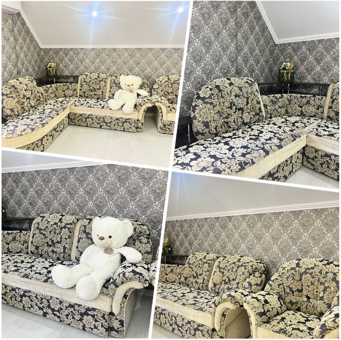 Угловой мягкий диван