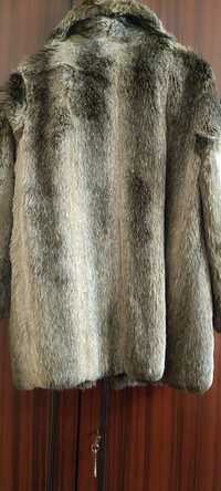 Дамско зимно палто от естествена кожа