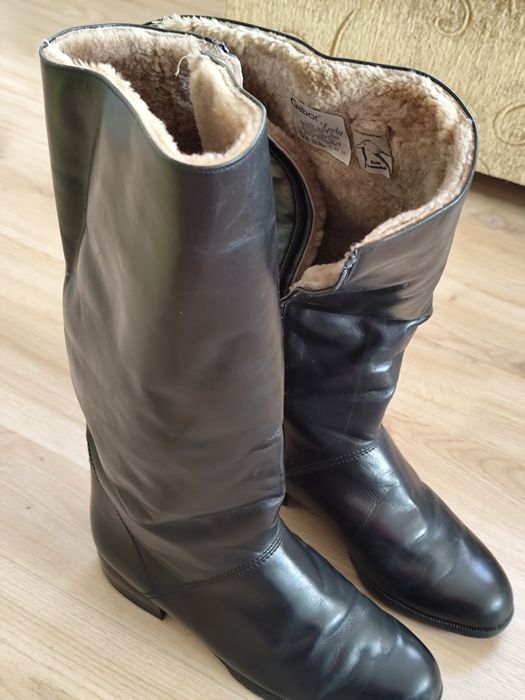 Ботуши Gabor от естествена кожа