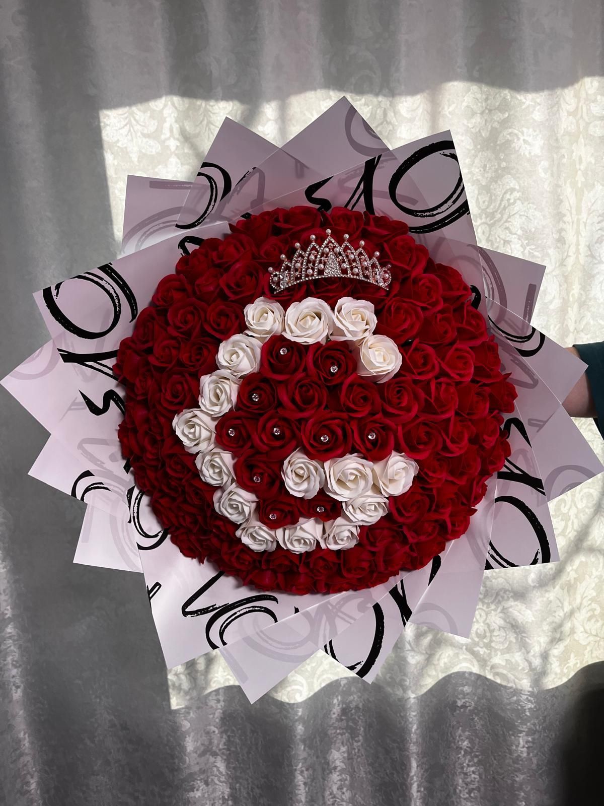 Buchet trandafiri sapun