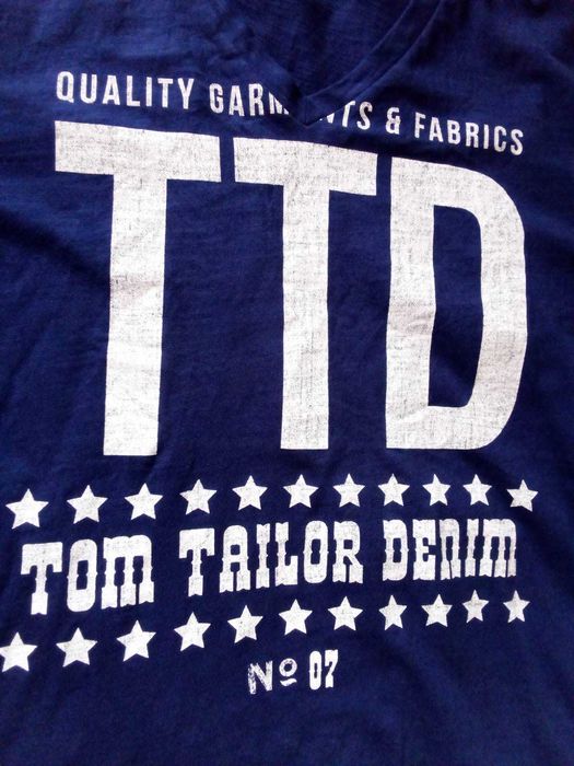 Tom Tailor Denim нова памучна тениска