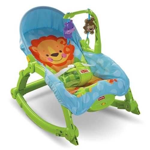 Бебешки шезлонг/люлка "Приказен свят" на Fisher Price