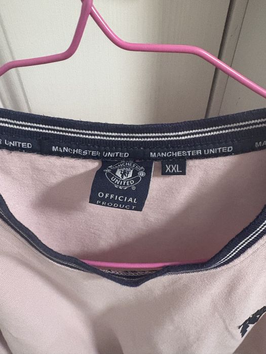 Tricou prezentare Manchester United Pink Navy