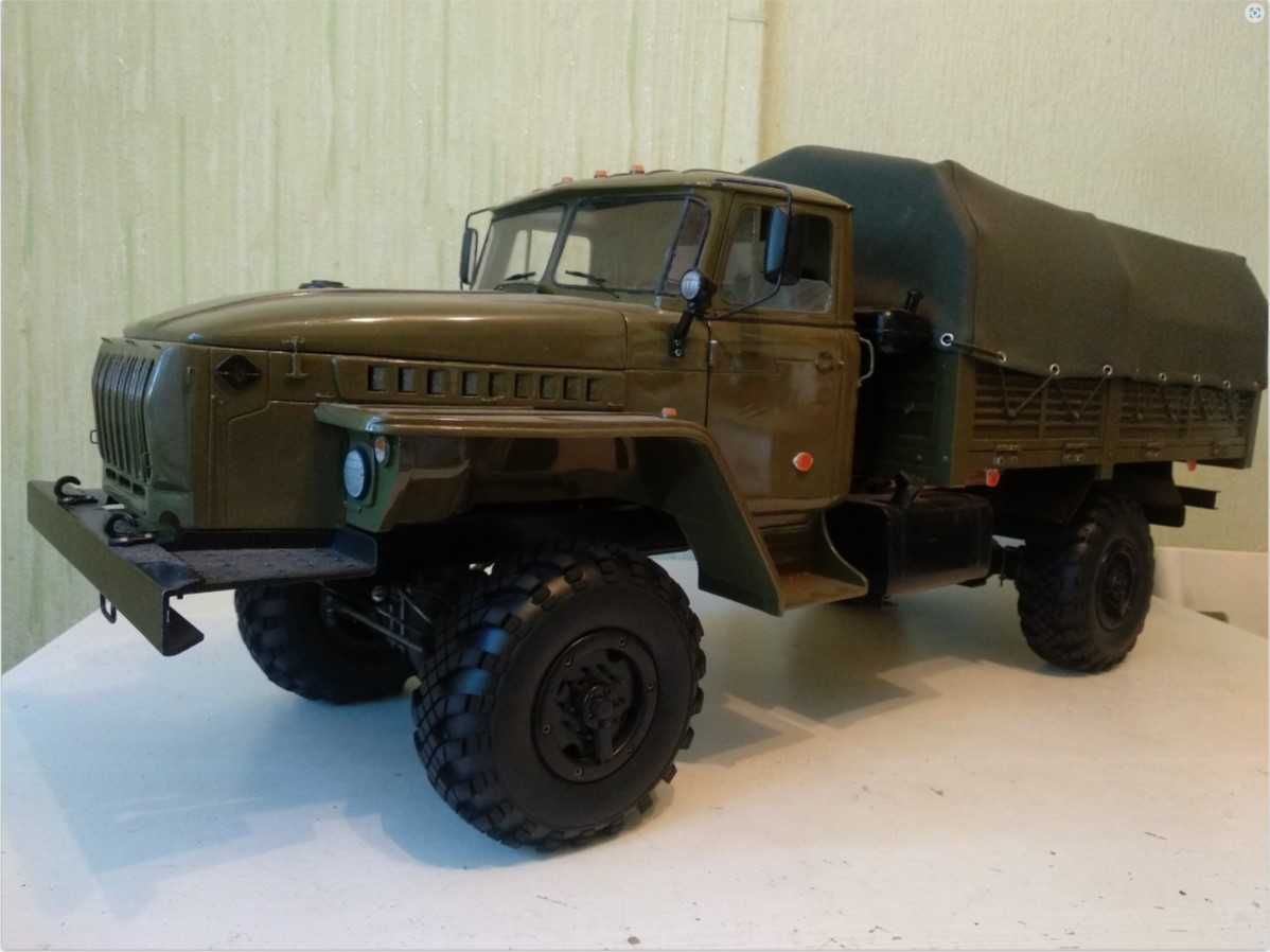 Металлическая Рама для RC модели Урал 4320 6х6 в масштабе 1/10