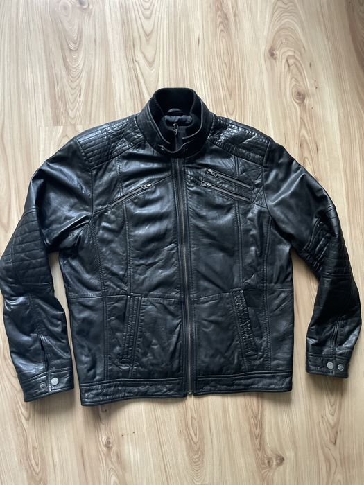 bruno banani Leather jkt/мъжко кожено(естествена) яке L