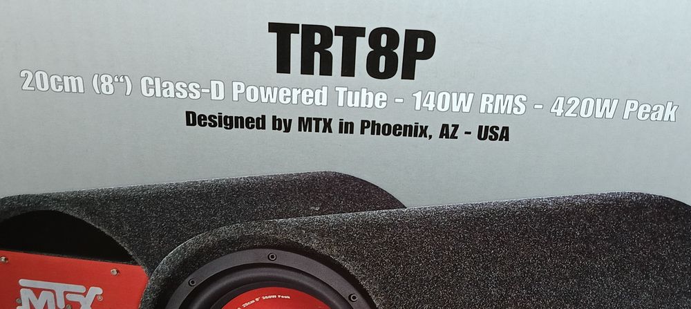Активен subwoofer MTX audio .Бас каса