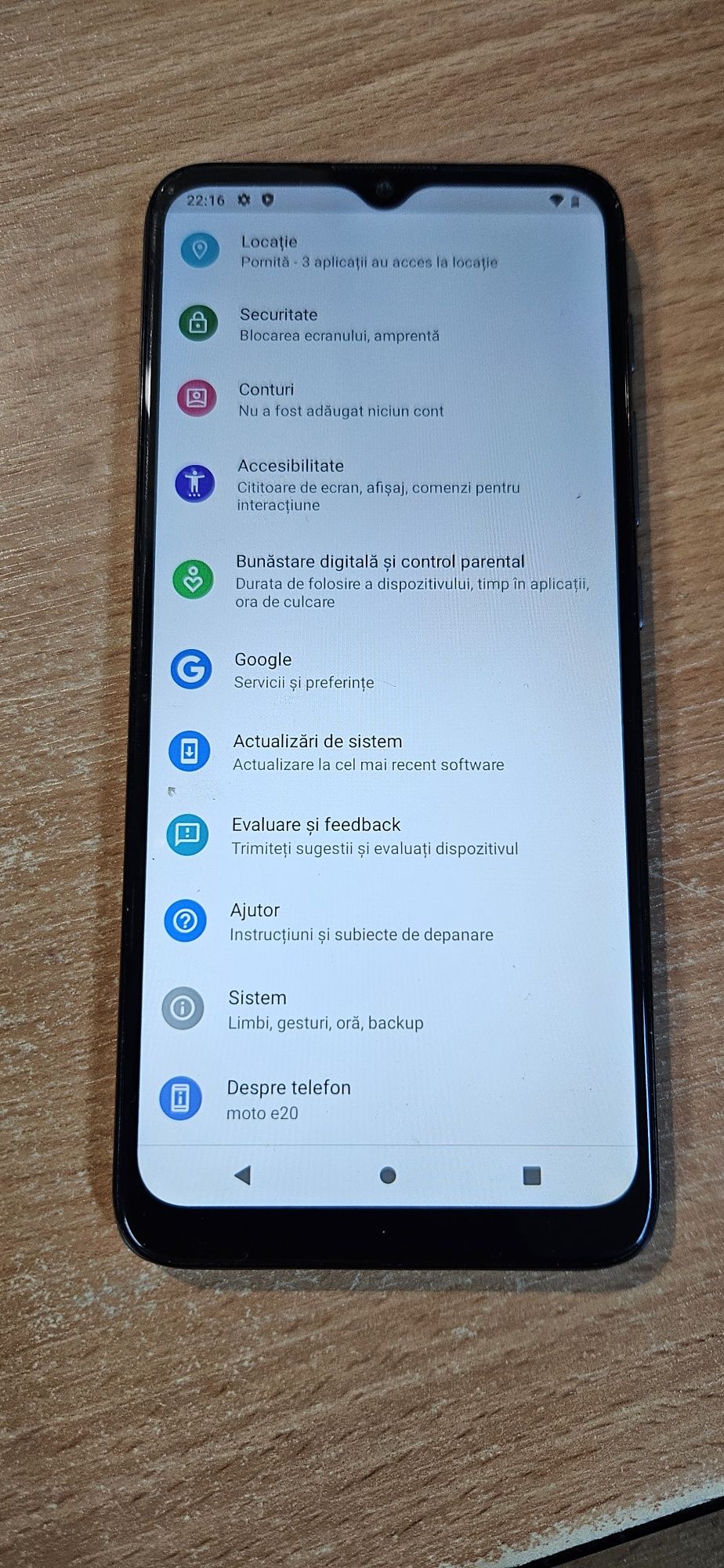 Moto e20 impecabil