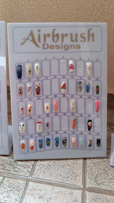 nail art маникюр пано табела статив за мостри нокти ноктопластика