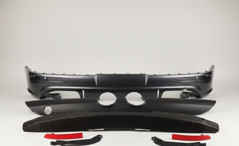 Prelungire Bara Spate VW Golf 5 V 2004-2008 R32 Look (LA7T (Gri))