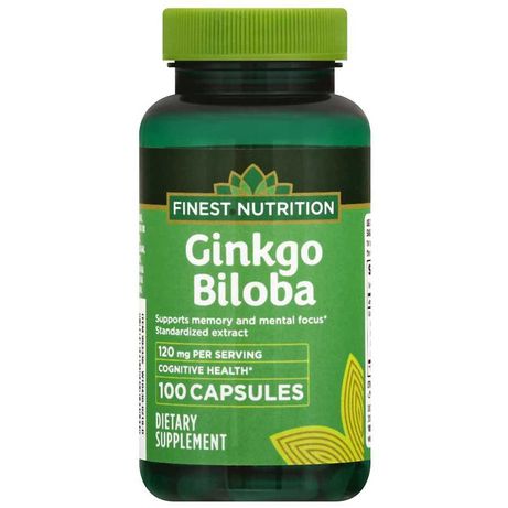 Ginkgo Biloba 120mg 100 капсул Америка оригинал 100%