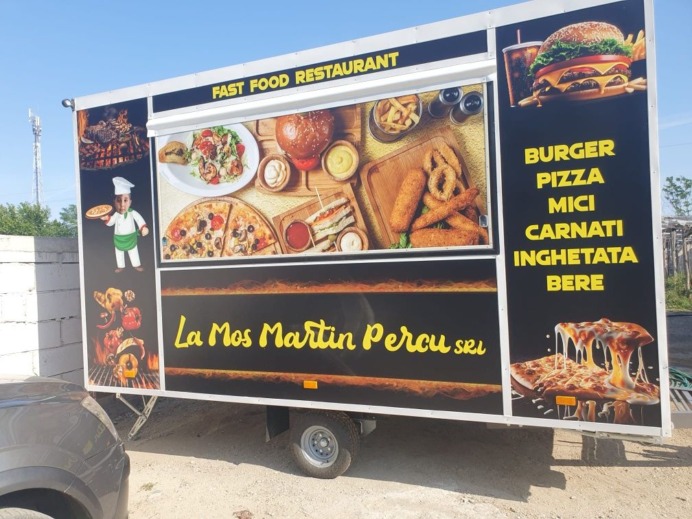 Închiriez rulotă fast food plus masina de inghetata!