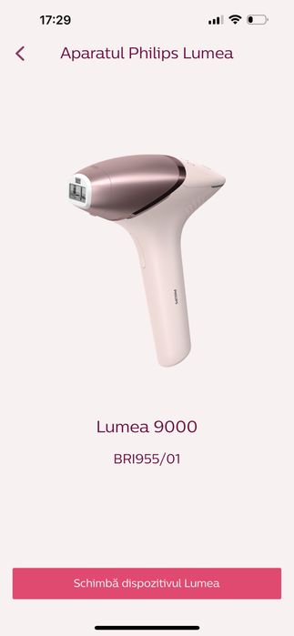 PHILIPS lumea IPL epilator 9000 BRI955/01