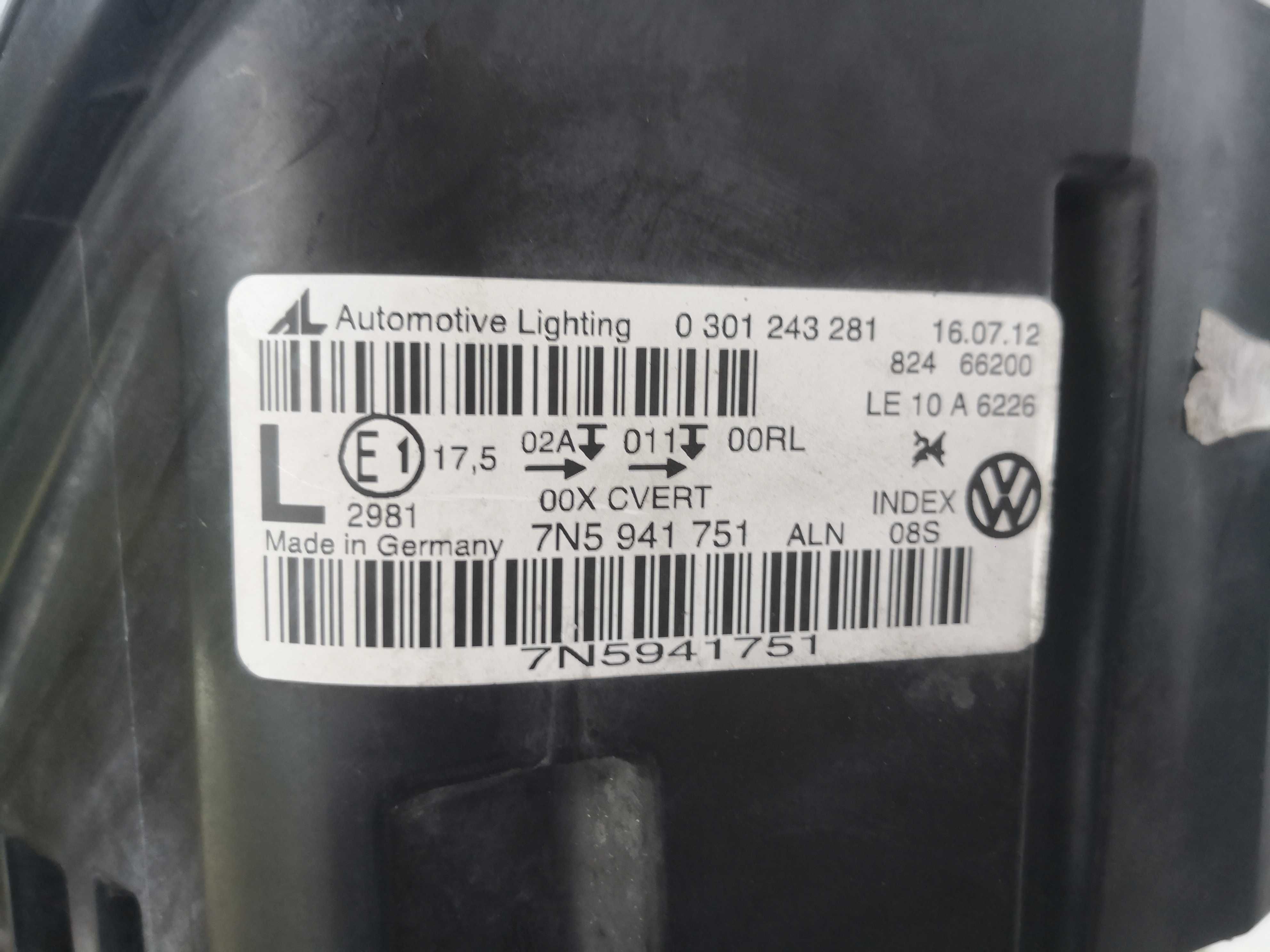 Фар VW Sharan Xenon ляв/Фар Alhambra/Фар Шаран/Фар Алхамбра Оригинален