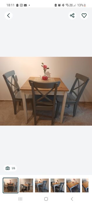 Scaune lemn masiv bucatarie