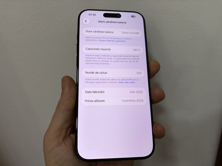 Iphone 16 Pro Max, 256 gb, Black Titanium