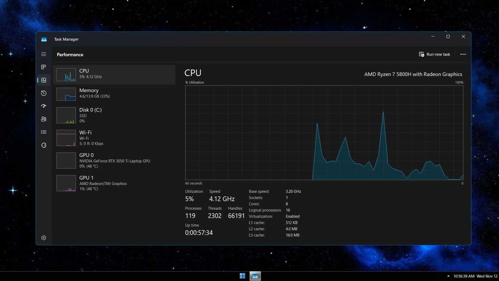 Lenovo Ideapad 3 15ach6 Ryzen 7 5800H RTX 3050ti
