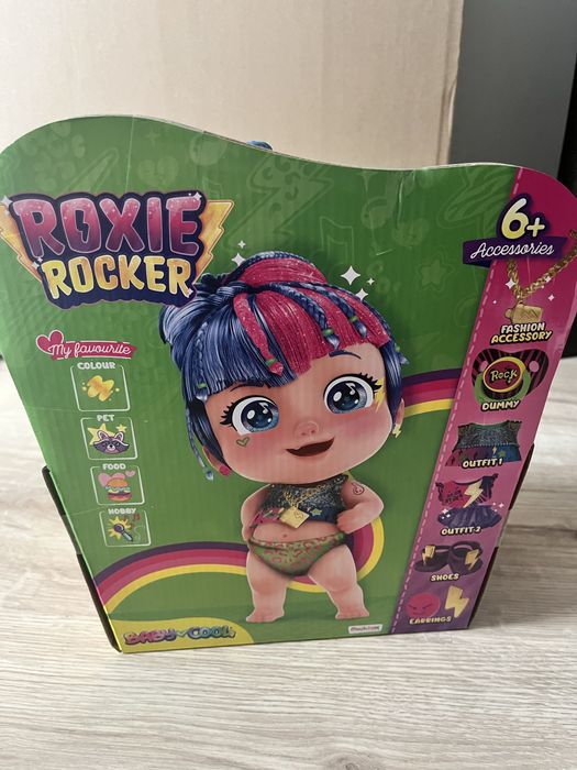 Papusa Baby Cool Roxie Rocker