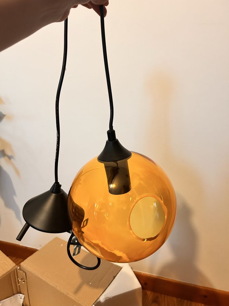 Pendul Nido sticla portocalie 2 bucati disponibile