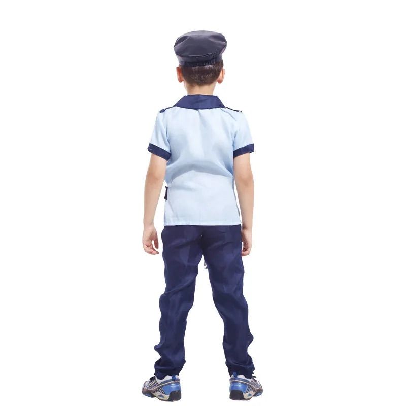Costum Super Politist ARIN®, pentru copii, 5-7 ani, 110-120 cm