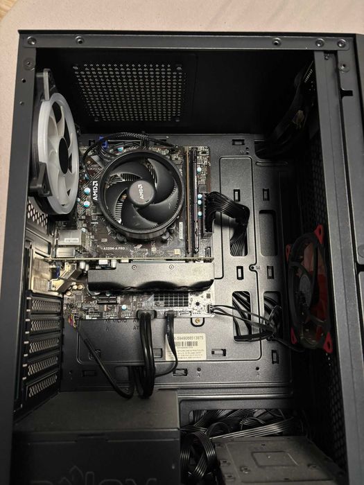 Pc Gaming+Monitor+Periferice Ryzen 3600/16gb/1050TI OFERTA FULL SETUP