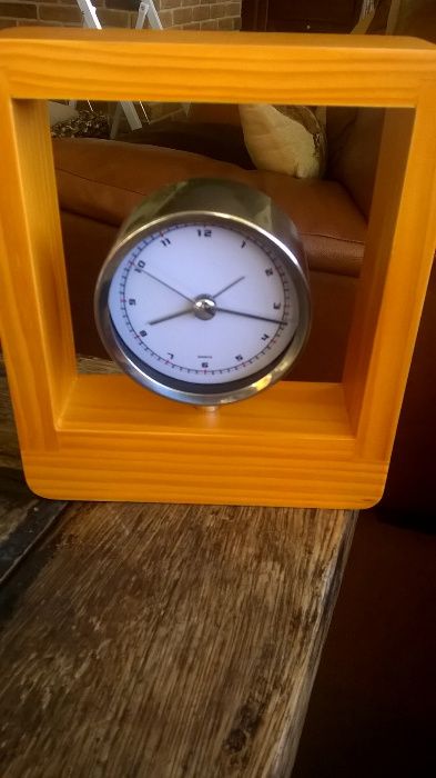 часовник антикварен луксозен дървен немски уникат
