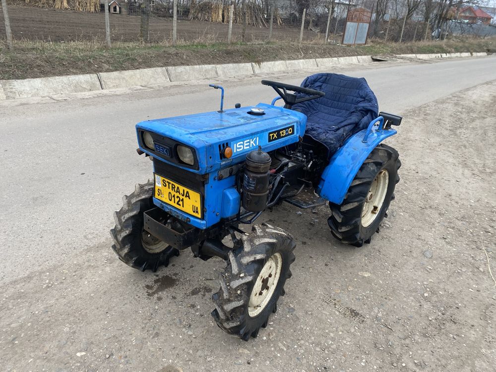 Iseki TX1300F Tractor remorca si freza