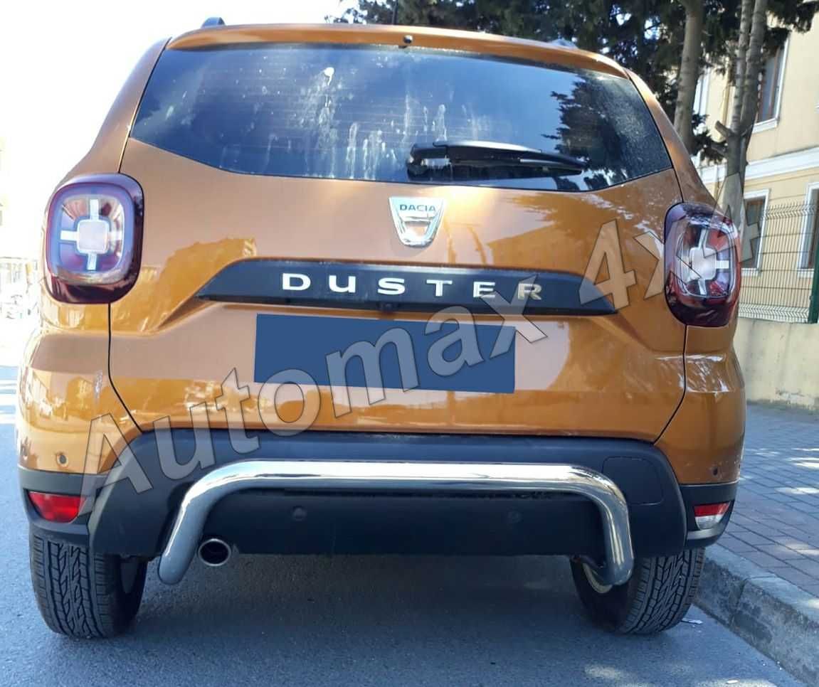 Bullbar inox fata si spate Dacia Duster I, '10-'18, si II, '18-prezent