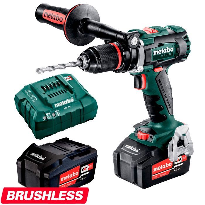 Masina de gaurit si insurubat Metabo BS18 LTX BL Impuls 602358500 noua