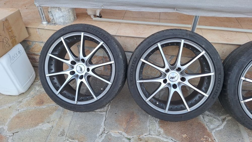 Джанти 18ки за БМВ 5х120 с датчици на винтилите