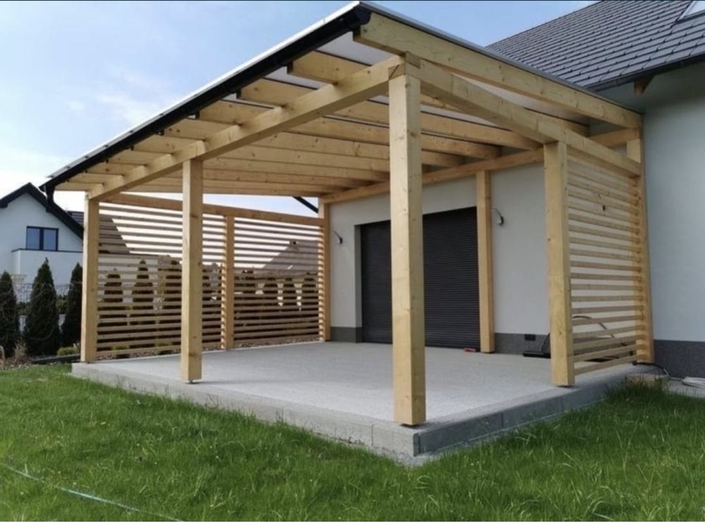 Confecționăm foișoare terase pergole magazi din lemn  cabane din lemn
