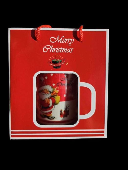 Коледна чаша с лъжичка