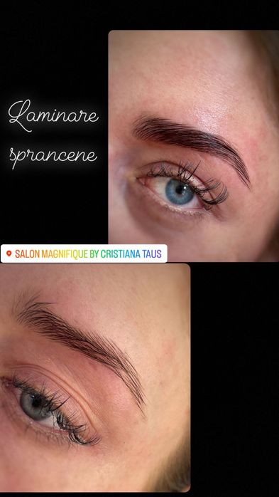 Gene fir cu fir / laminare / stilizare sprancene