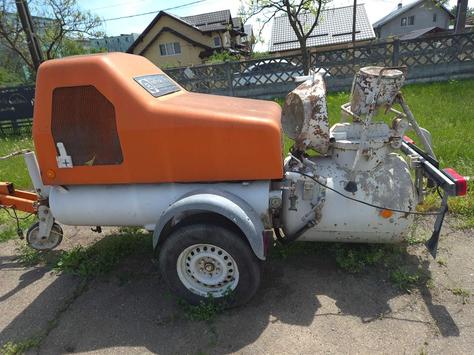 Pompa Sapa Brinkmann tractabila +compresor, furtun, cavalet