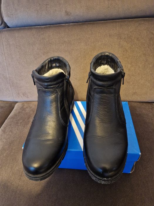 Cizme dama imblanite din piele