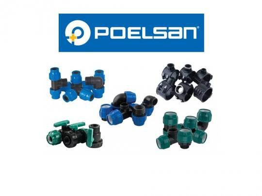Poelsan fitinglar qora turbalar uchun