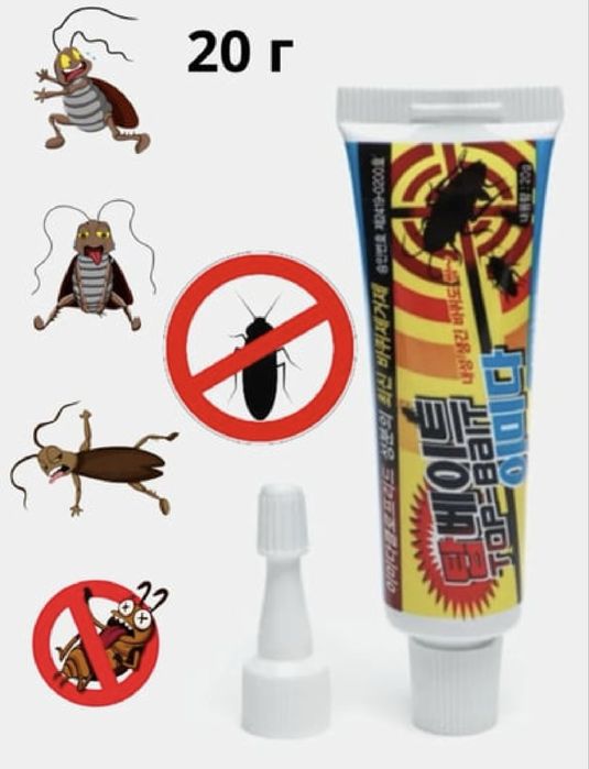 Корейский гель от тараканов Top-bait без запаха