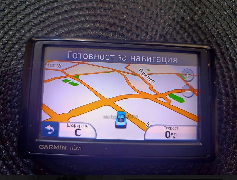 Ново!!! 4.3 инча GPS навигация Garmin Nuvi 1390 + Bluetooth с доживотн