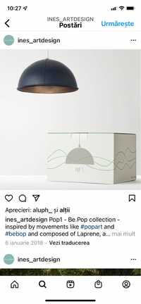 lampa suspendata in es artdesign colectia pop ca si flos, artemide