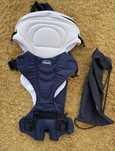 Marsupiu Chicco blue&white