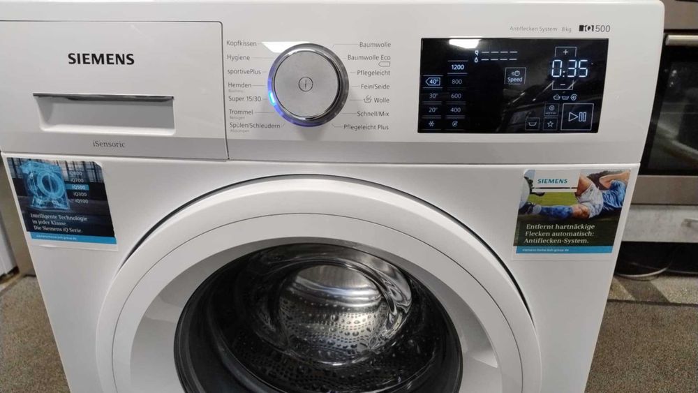 A+++ Инверторна Пералня машина Siemens-Сименс 8 кг 1400 об/мин iQ500
