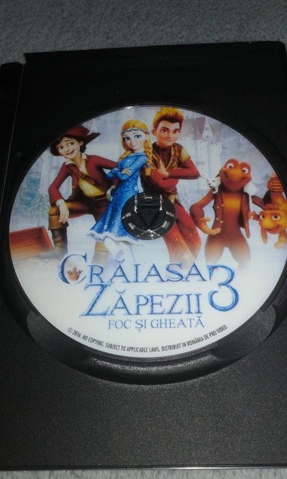 Craiasa Zapezii - Snow Queen - 3 DVD - dublate in romana