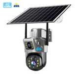 6mp Camera de Supraveghere Panou Solar SIM 4G