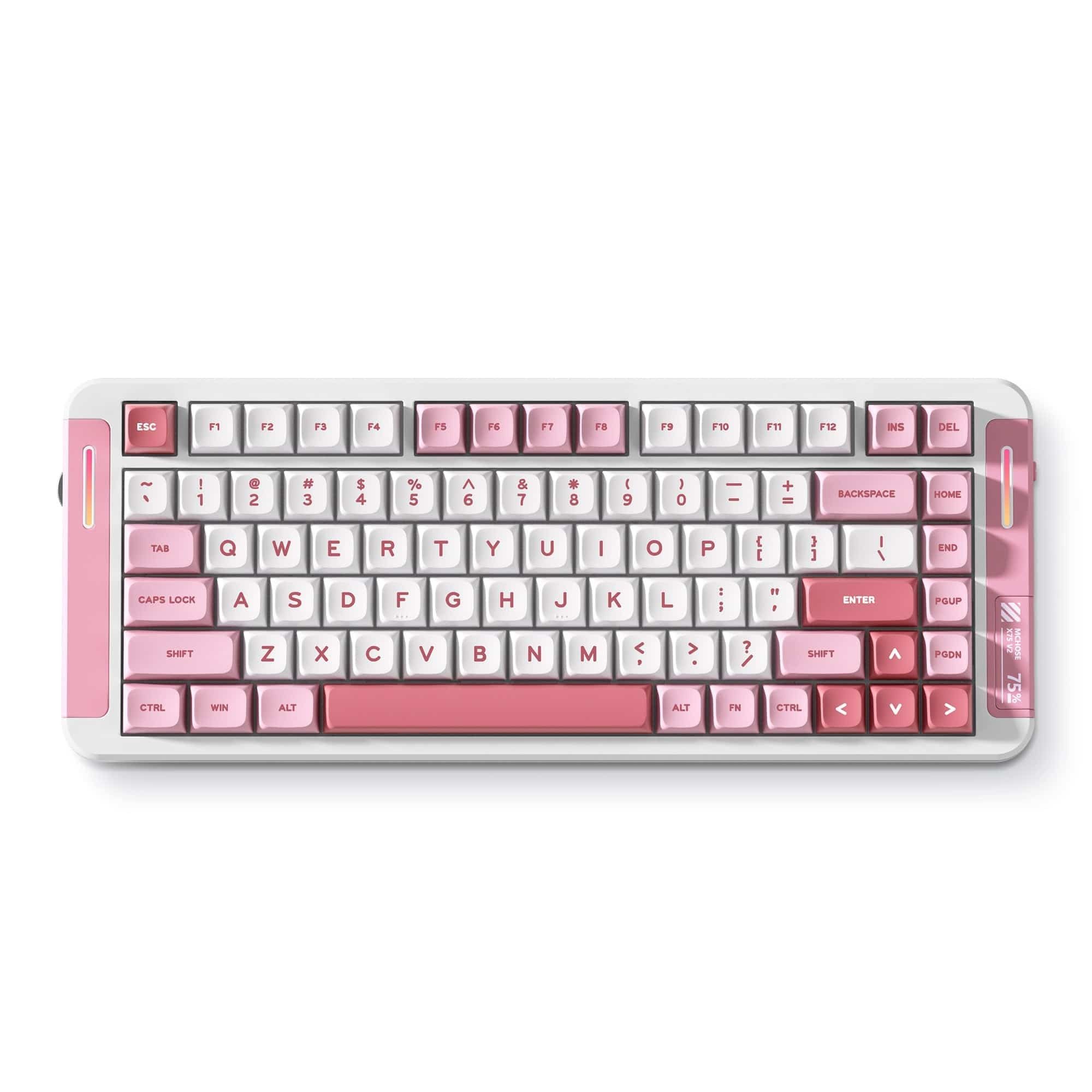 Игровая механическая беспроводная клавиатура подсветкой MCHOSE X75 V2
