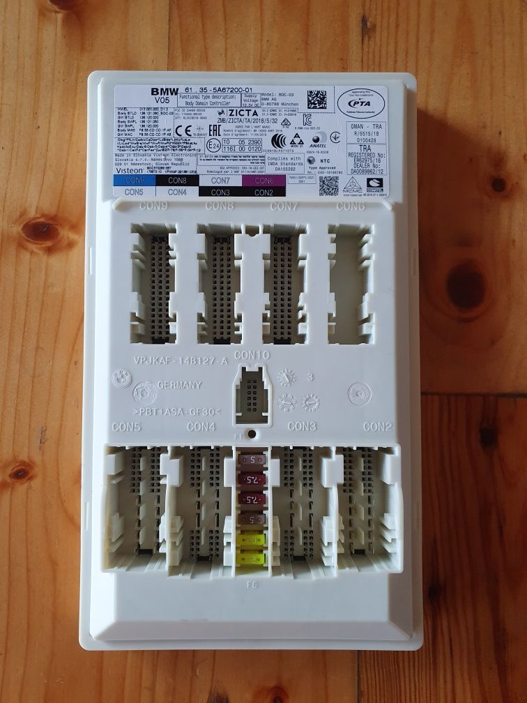 BDC/FEM Modul/Calculator Față Bmw G30 G31 G11 G12 G01 G02