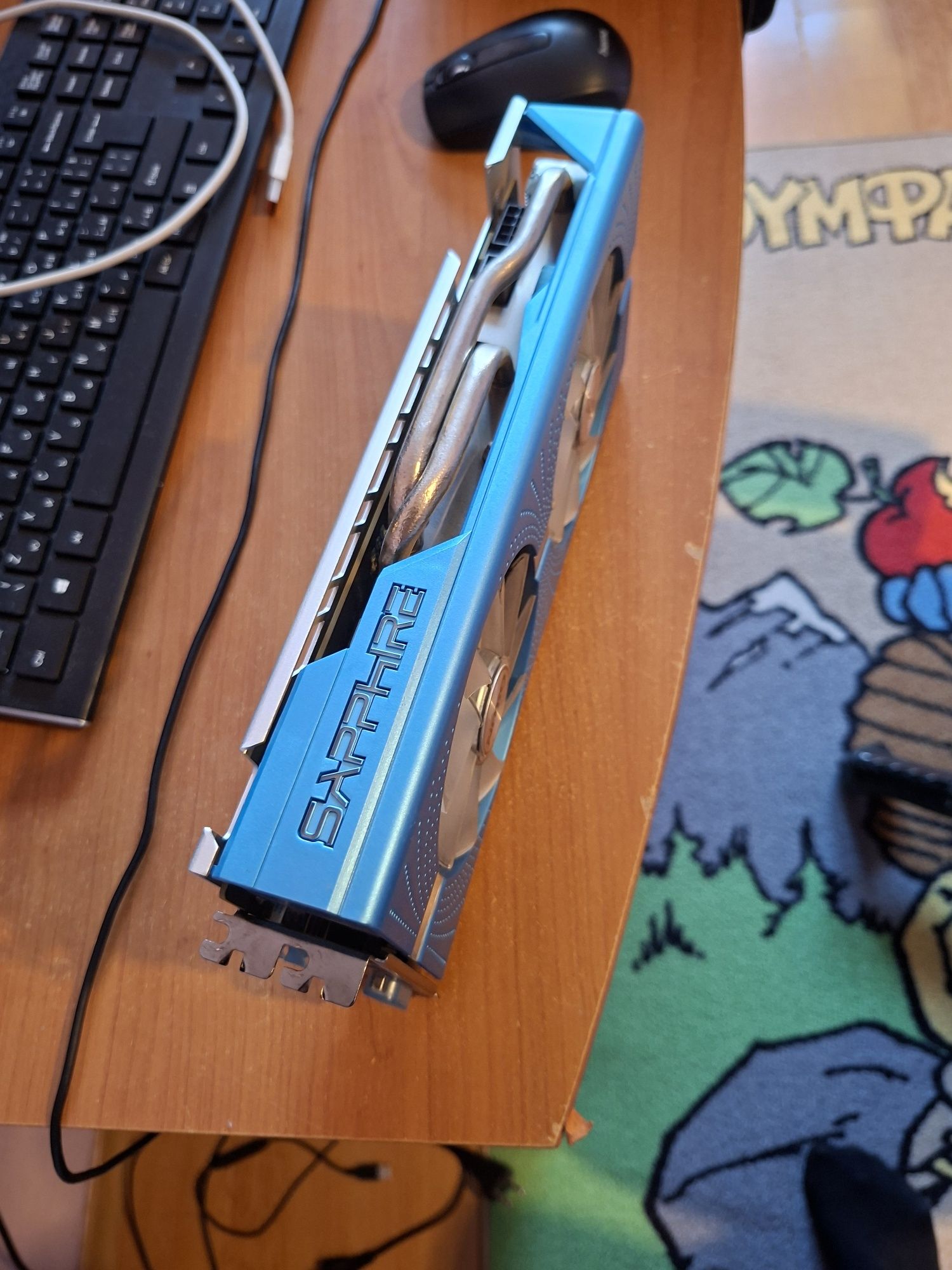 Видео карта rx580 8gb sapphire nitro glow