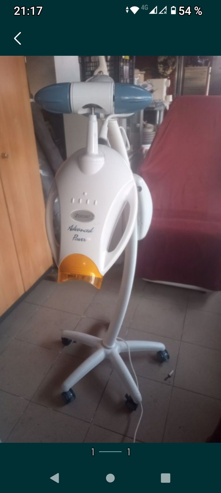 vând lampă albit dinți, zoom Philips