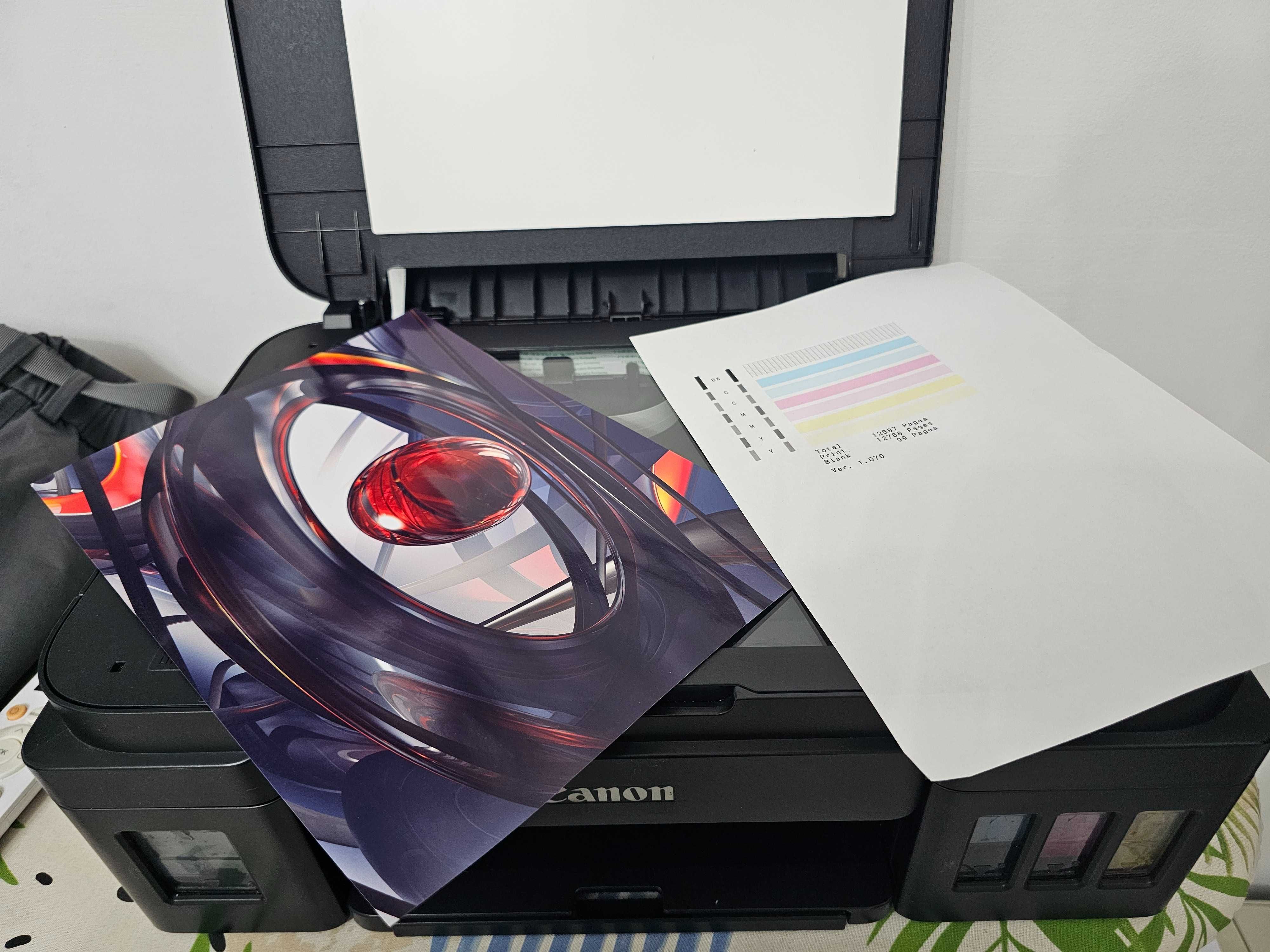 Canon G 3411 Rangli 3/1 Printer Skaner Kserx wifi Tiniq Kam ishlagan