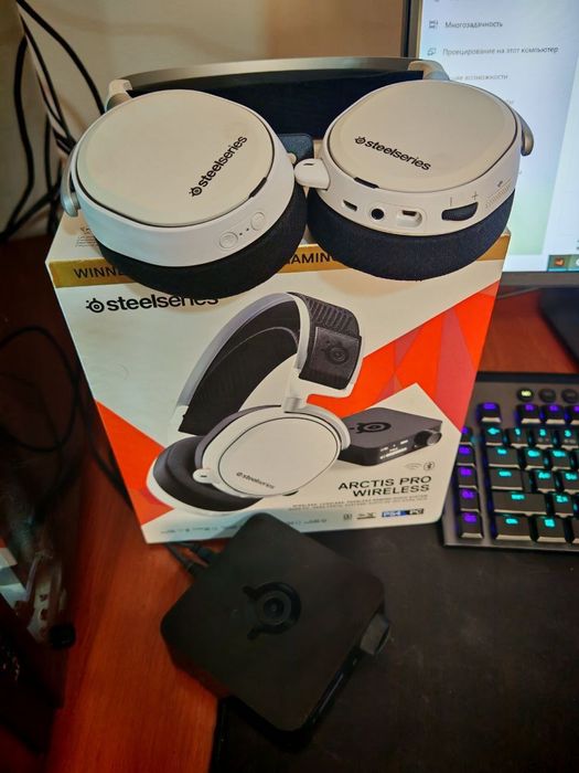 steelseries Arctis pro wireless full komplekt