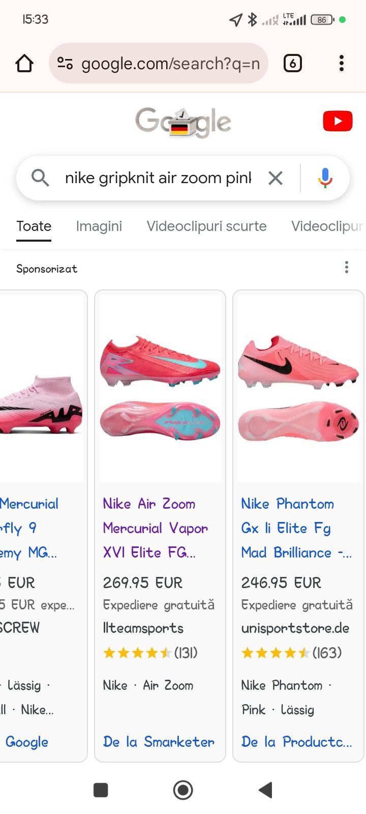 Nike Mercurial Vapor 16 Elite FG